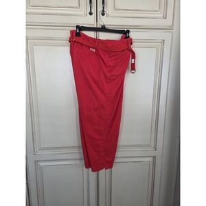Lauren Ralph Lauren Capri Pants Women's‎ 10 Nautical Red Beachy Cropped Classic